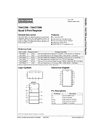 DataSheet 74AC399 pdf